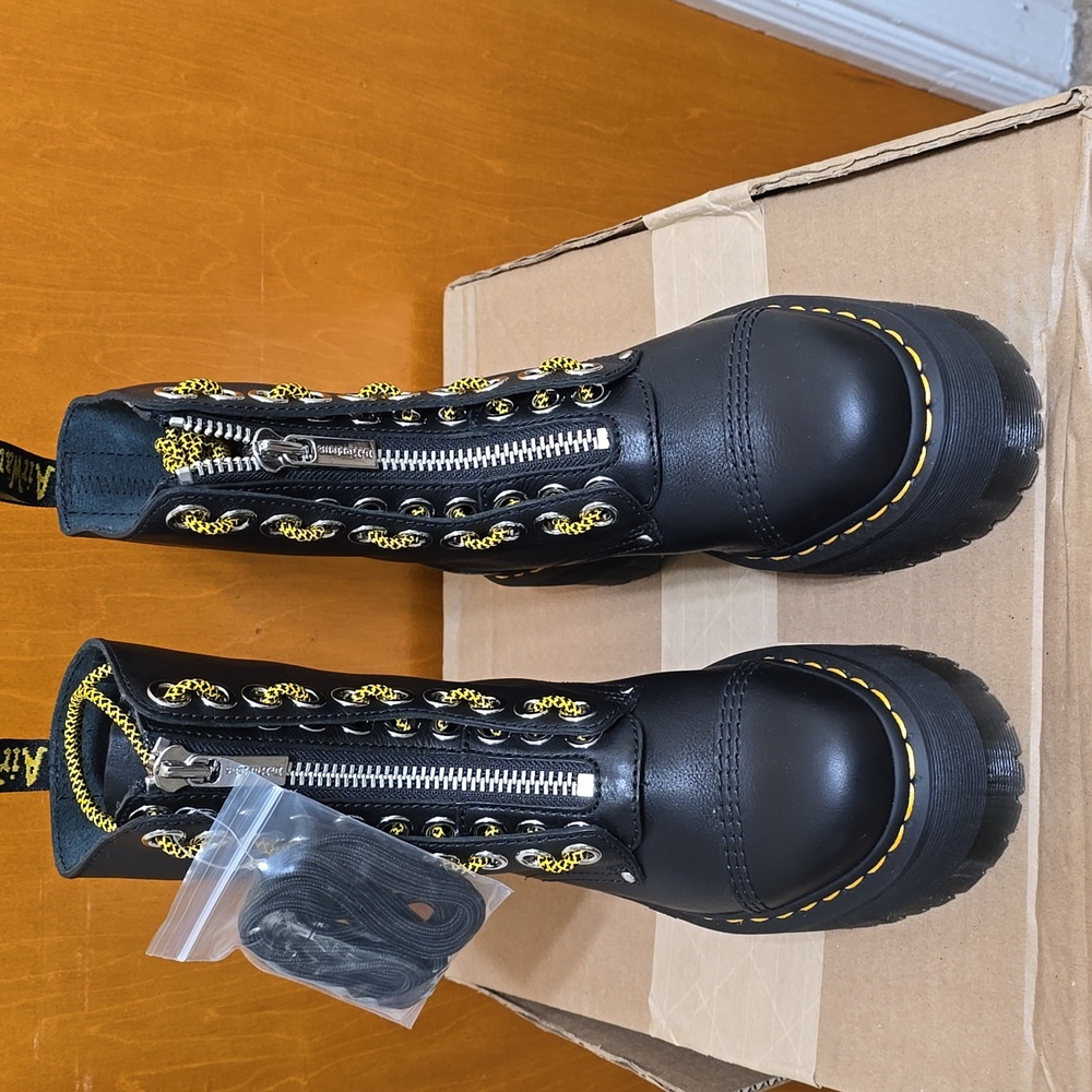 New Dr. Martens Hi Sinclair Max Platform Boots